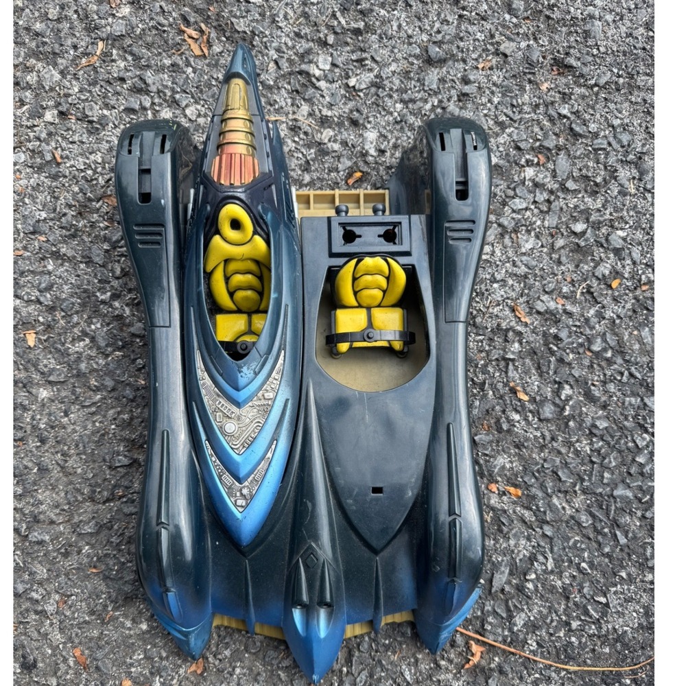 Mattel 2003 Batman Batmobile Dual Action Detachable Jet Vehicle B4944 DC Comics